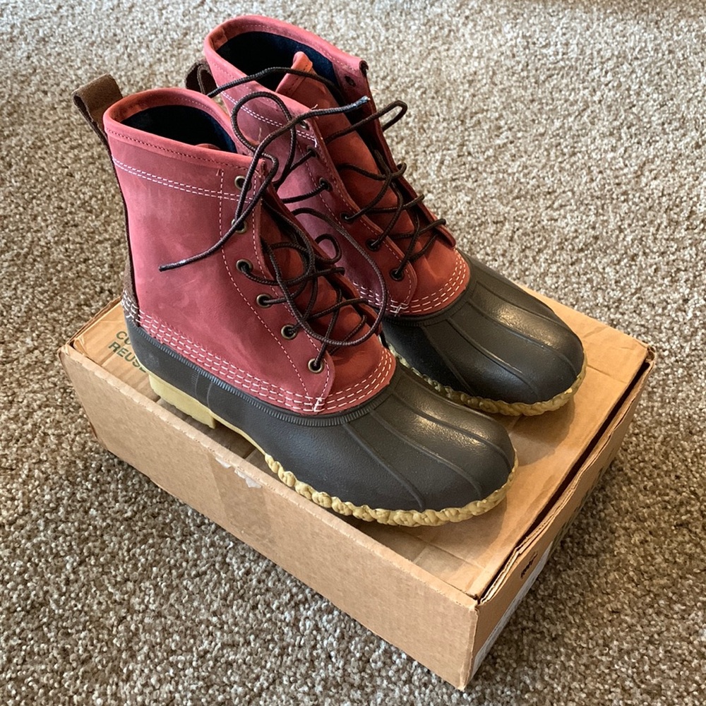 LL Bean Boot 8” Men’s 7D (Medium) New Never Worn